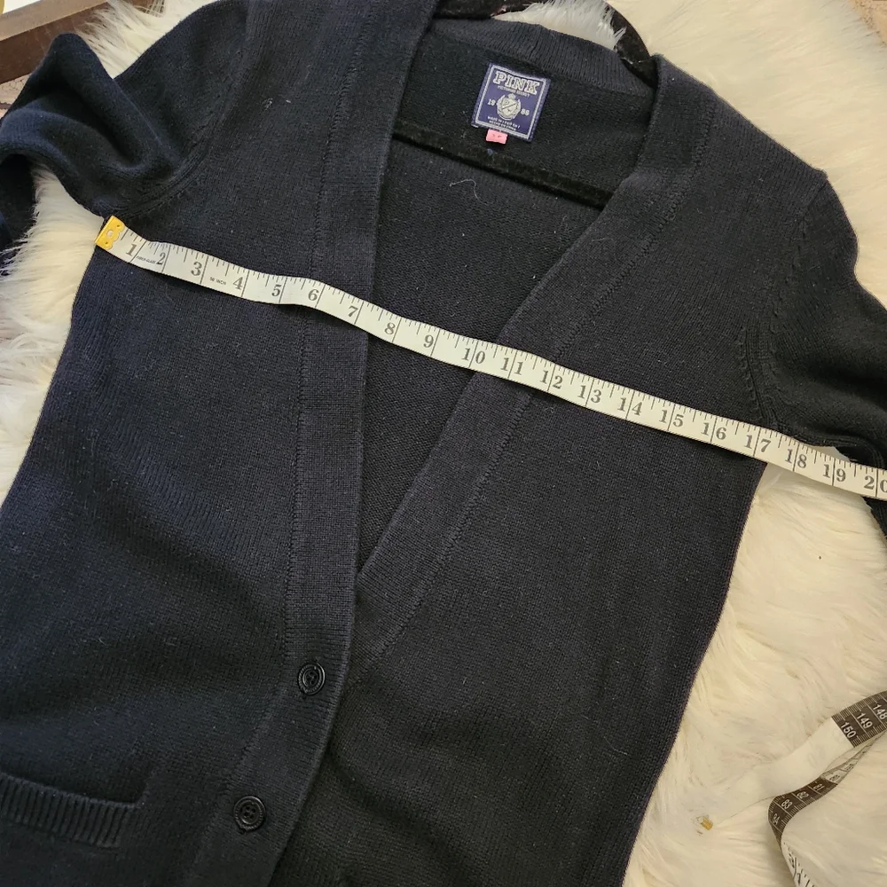 Y2k Victoria Secret Pink Long Cardigan - Picture 3 of 7